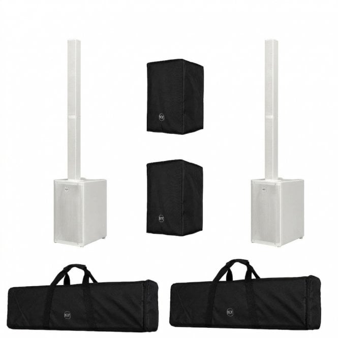 RCF Professional Audio  EVOX J11 ACTIVE THREE-WAY PORTABLE COLUMN SPEAKER Bundle