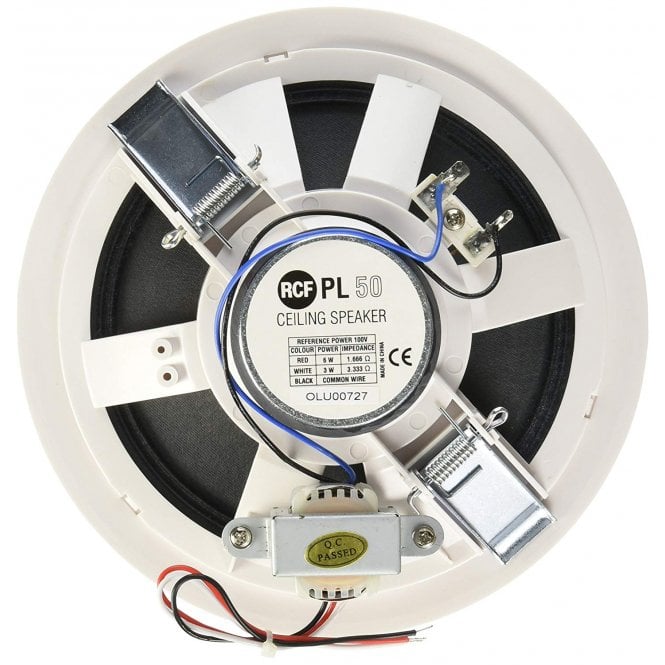 RCF Professional Audio  PL 50 CEILING SPEAKER 6 inch 100 volt line 