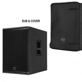 SUB 15-AX PROFESSIONAL ACTIVE 15" SUBWOOFER & Cover  Bundle