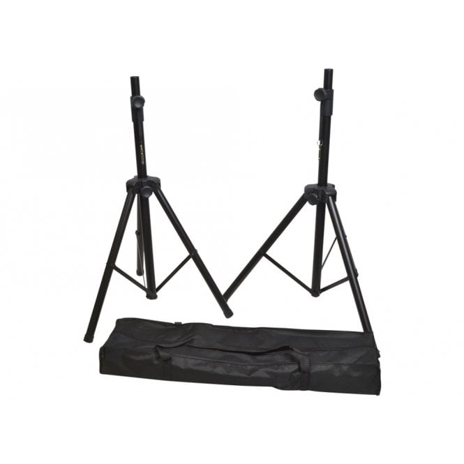 STAGECORE MSA 300BK Professional Steel Speaker Stand Kit (2 stands & bag)