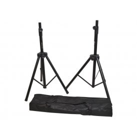MSA 300BK Professional Steel Speaker Stand Kit (2 stands & bag)