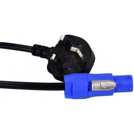 Powercon twist and lock to UK Plug 13A 