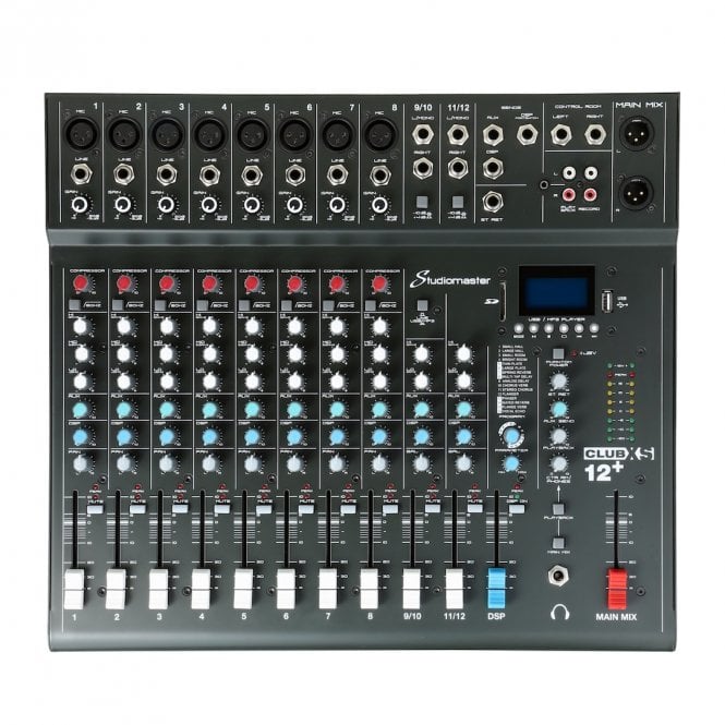 StudioMaster CLUB XS 12+ 12 CHANNEL MIXER