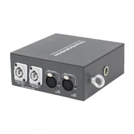 HS2 Hybrid PowerCON DMX Distribution Splitter