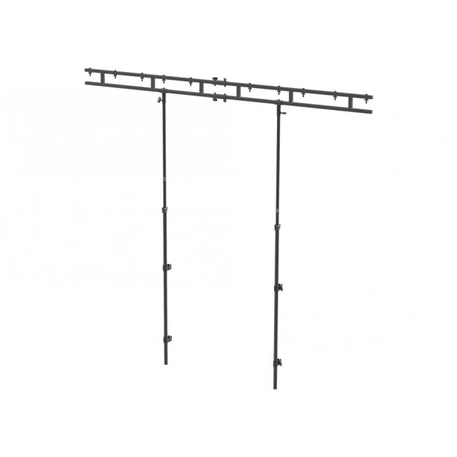 Ultimax DJBoothGP MKII BK DJ Booth Goal Post System with Carry Bag (Compatible with all DJ Booths)