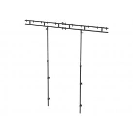 Ultimax DJBoothGP MKII BK DJ Booth Goal Post System with Carry Bag (Compatible with all DJ Booths)