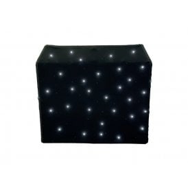Ultimax White LED Starcloth for DJ Booth Pro & Equinox Aluminium Lightweight DJ Booth System MKII