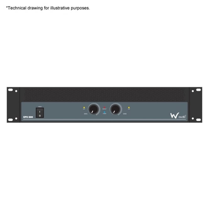 W Audio EPX 500 Amplifier